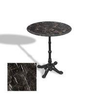 Dockers Çipa 1002 Döküm Ayak Yuvarlak Masa Çap 80cm - (Werzalit, Wermodin ve Allzalit Tabla) - Teramo