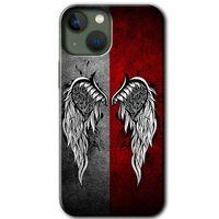Potkal Hediye Fabrikası iPhone 13 Mini HD Baskılı Kılıf + 9D Tam Ekran Koruyucu - Lucifer