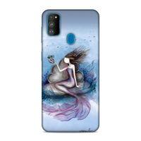 Samsung Galaxy M30s Kılıf Deniz Kizi Arka Kapak Silikon Koruma Full Koruyucu