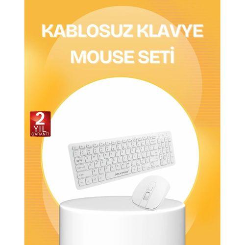 Kablosuz Klavye Mouse Takımı - Ergonomik, Sessiz Ve Enerji Tasarruflu