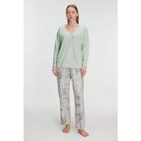 Uzun Kol V Yaka Pijama Takımı