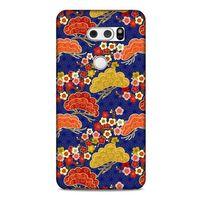 LG K40S Kılıf Japonya (50) Shockproof Kılıf Renkli Çiçekler