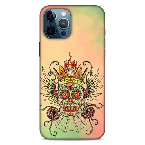 Lopard Apple iPhone 12 Pro Max Uyumlu Kılıf Tattoo's (20) Koruyucu Kılıf Skeleton