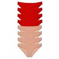 8 adet Süper Eko Set Likralı Kadın Slip Külot