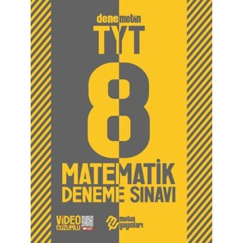 TYT Matematik 8 Deneme Metin Yayınları
