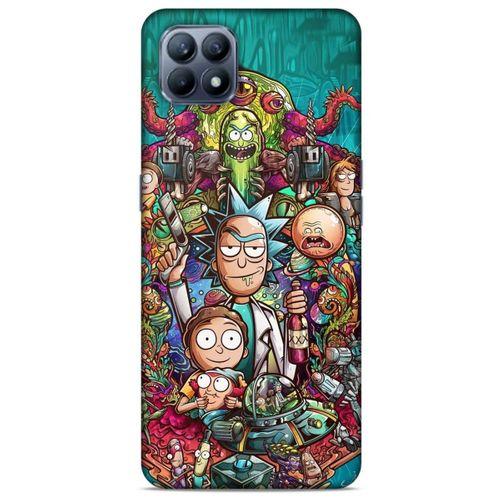 Huawei P40 Lite Uyumlu Kılıf Rick And Morty (32) Soft Silikon Kılıf Cronenberg Morty