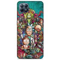 Huawei P40 Lite Uyumlu Kılıf Rick And Morty (32) Soft Silikon Kılıf Cronenberg Morty