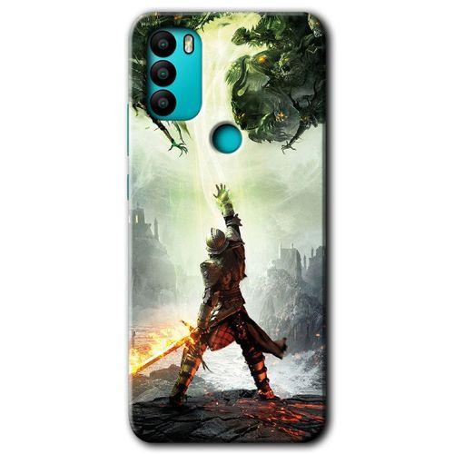 General Mobile GM 21 Plus Kılıf HD Desen Baskılı Arka Kapak - Dragon Hunter