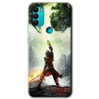 General Mobile GM 21 Plus Kılıf HD Desen Baskılı Arka Kapak - Dragon Hunter