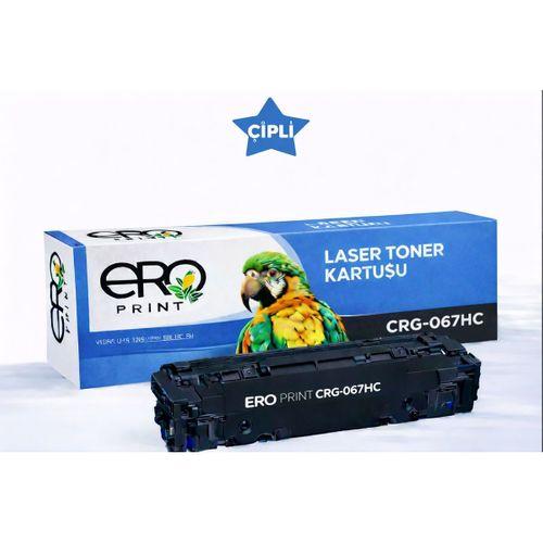 CANON CRG-067HC Muadil Toner - 3100 Sayfalık - Çipli Mavi Toner