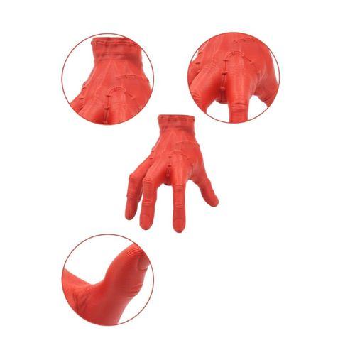 3d Kırmızı El Biblo 17x16 Cm Sanatsal Ve Dikkat Çekici Dekor