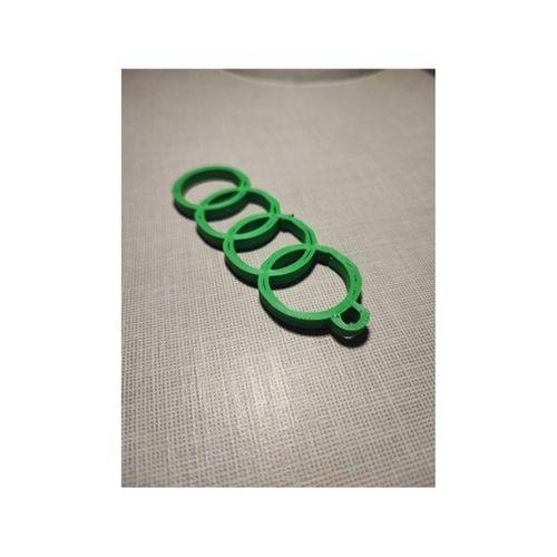 Basit Audi Anahtarlık (Bu ürün Sadece Plastik parçadır - Almadan Önce Soru Sorabilirsiniz)