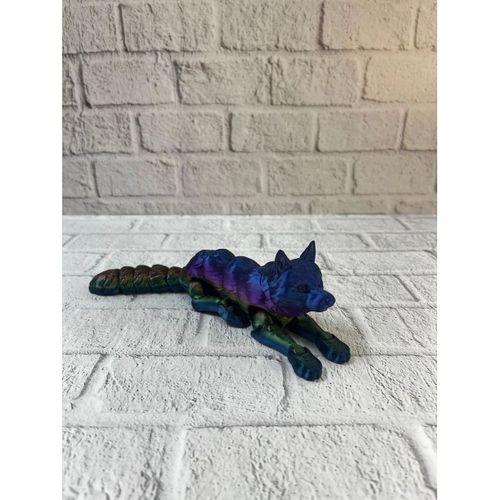 Rainbow Hareketli Kurt Masa Dekoru Esnek Eklem Yapılı