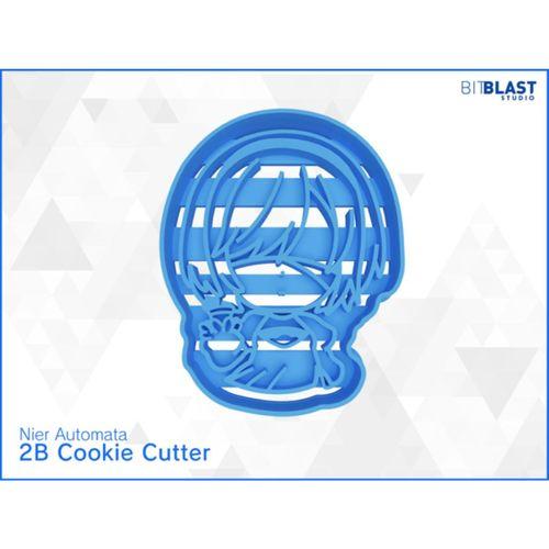 Nier Automata 2B Kurabiye Kalıbı (Bu ürün Sadece Plastik parçadır - Almadan Önce Soru Sorabilirsiniz)