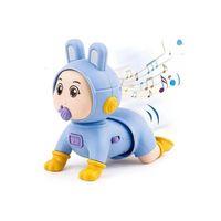 0811-1-100 KUT.PİLLİ EMEKLEYEN BEBEK -PŞA