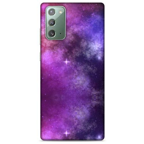 Samsung Galaxy Note 20 Uyumlu Kılıf Mor Delisi (17) Tasarım Kılıf Bulut
