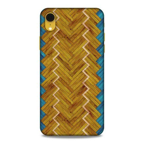 Lopard Apple iPhone XR Uyumlu Kılıf Wood'X (37) Silicone Cover Baskılı