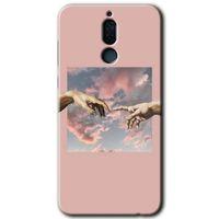 MRCİLETİSİM Huawei Mate 10 Lite Kılıf HD Desen Baskılı Arka Kapak + Temperli Cam - Tutunamayanlar