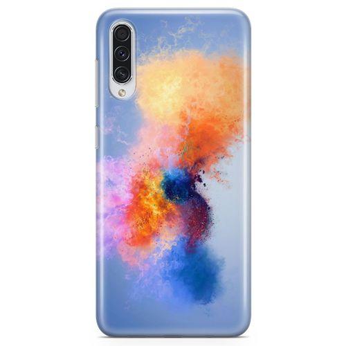 Samsung Galaxy A50s Kılıf Color Splash Arka Kapak Koruma Desenli Full Koruyucu