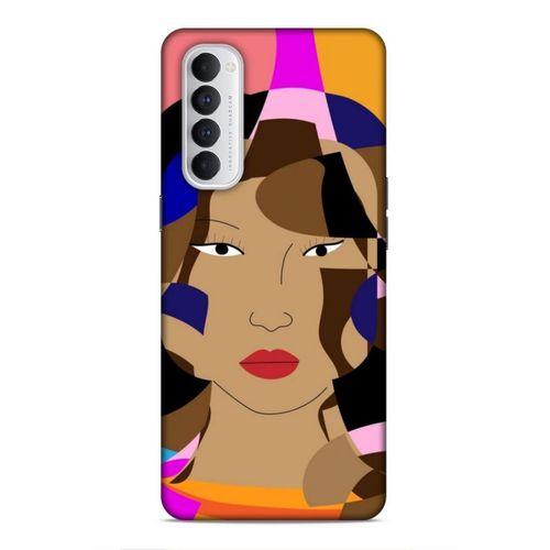 Oppo Reno 4 Pro Uyumlu Kılıf Face'X 36 Glitter Kılıf Nötr