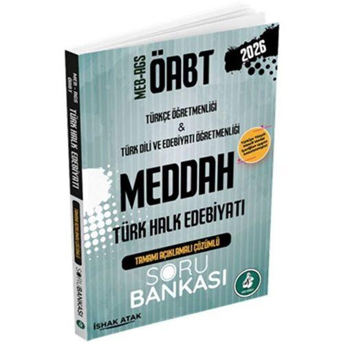 2026 MEB AGS ÖABT Meddah Türk Halk Edebiyatı Tamamı Çözümlü Soru Bankası Dizgi Kitap