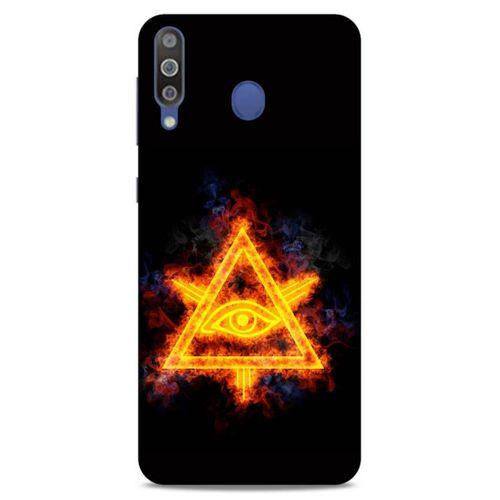 Lopard Samsung Galaxy M30 Uyumlu Kılıf FireX (42) Rugged Armor Kılıf İlluminati