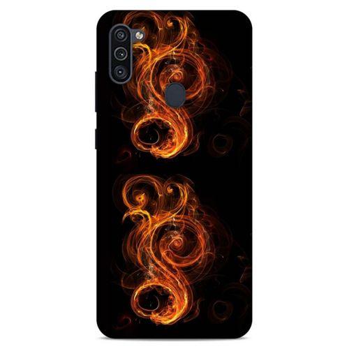 Lopard Samsung Galaxy M11 Uyumlu Kılıf FireX (23) Ultra Koruma Kılıfı Ateşten Simge