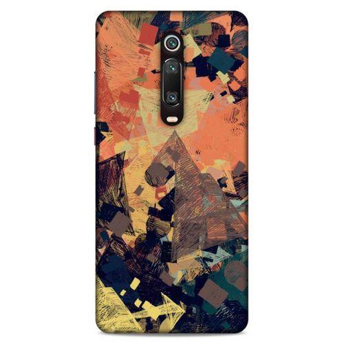 Lopard Xiaomi Mi 9T Uyumlu Kılıf Soyut Sanat (35) Baskılı Fit Design Kılıf