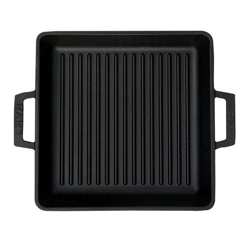 Lava Demir Döküm Izgara Grill Tava Kare 26x26 Cm LV ECO GT 2626 GT
