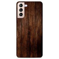 Lopard Samsung Galaxy S21 Plus Uyumlu Kılıf Wood'X (5) Koruma Kabı Baskılı