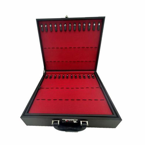 Bond Tipi Şifreli 74 Bölmeli El İşçiliği Tespih ve Takı Portföyü