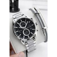 Slazenger İtalyan Tasarım Bileklik Hediyeli 2 Yıl Garantili 10 Atm Çelik Erkek Kol Saat ESL.2515.03