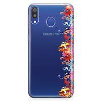 Samsung Galaxy M20 Kılıf Ahtapot Nemo Mercan Arka Kapak Koruma Desenli Full Koruyucu