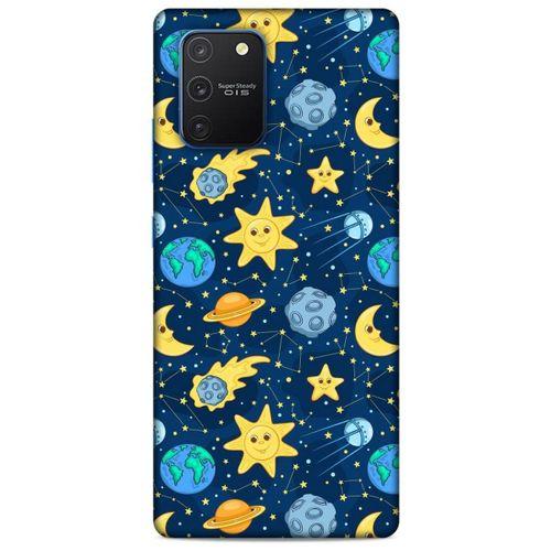Spacex (6) Tema Silikon Kılıf Samsung Galaxy S10 Lite Kılıf