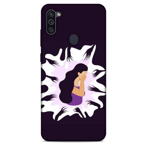 Samsung Galaxy M11 Kılıf Depresyon (31) TPU Kılıf Karışık Renkli