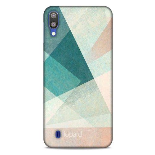 Samsung Galaxy M10 Kılıf Pastel Renkler (24) Darbe Emici Kılıf Yeşil Beyaz