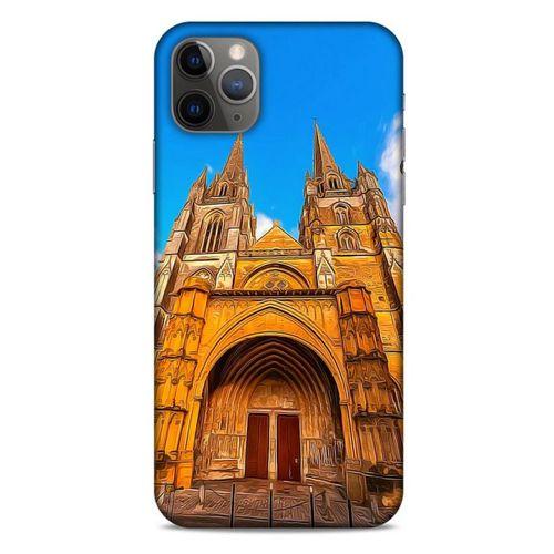 Apple Iphone 11 Pro Max Kılıf Dünya Mimarisi (15) Antişok Kılıf Santa Maria Fransa