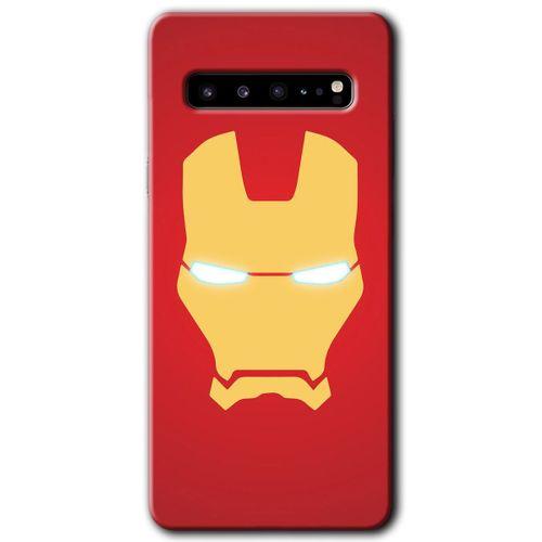 Galaxy S10 Plus Kılıf HD Desen Baskılı Arka Kapak - İronMan