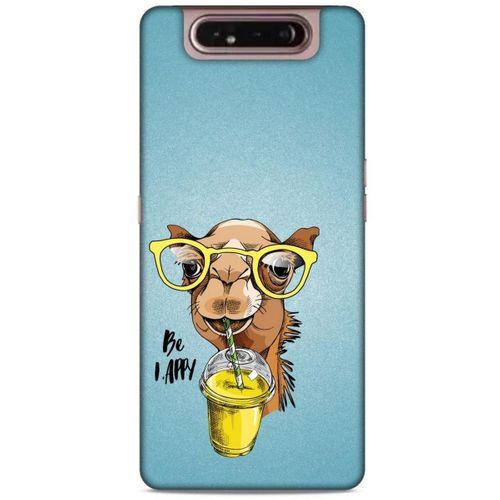 Animax Zürafa Smothie Samsung Galaxy A80 Kılıf Desenli Silikon