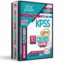 2026 KPSS Lisans Genel Kültür Genel Yetenek ÖSYM Çıkmış Karma Karakutu 10lu Deneme Dijital Çözümlü
