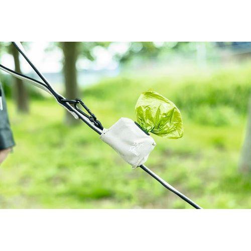 Beeztees Köpek Dışkı Toplama Poşeti Taşıma Çantası, Gri, 7,5x3,5x4cm