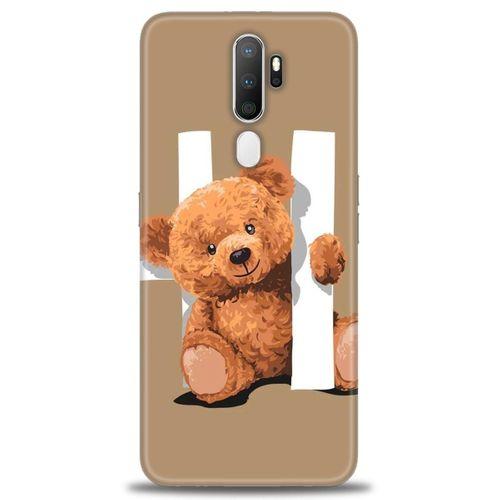 Oppo A9 2020 Kılıf HD Baskılı Kılıf - Teddy Hı + Tam Ekran Koruyucu