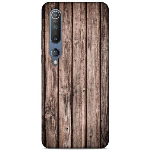 Lopard Xiaomi Mi 10 Uyumlu Kılıf Wood'X (17) Tasarım Kılıf Baskılı