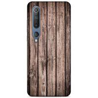 Lopard Xiaomi Mi 10 Uyumlu Kılıf Wood'X (17) Tasarım Kılıf Baskılı