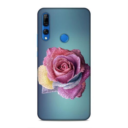 Huawei Y9 Prime 2019 Kılıf Donmus Gul Arka Kapak Silikon Koruma Full Koruyucu
