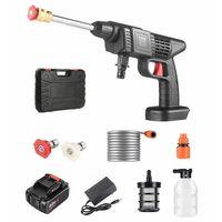 48v Şarjlı Çift Bataryalı Taşınabilir Basınçlı Oto Yıkama Bahçe Sulama Sı