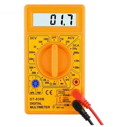 Zhltools Dijital Avometre Multimetre Ölçü Aleti Akım Ölçer DT-830B