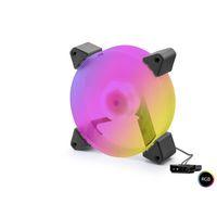 Kasa Fanı 5. Nesil Rgb 12 Cm - Siyah ND2664