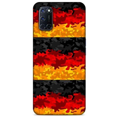 Oppo A72 Kılıf Almanya (11) Tam Koruma Bayrak