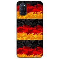 Oppo A72 Kılıf Almanya (11) Tam Koruma Bayrak